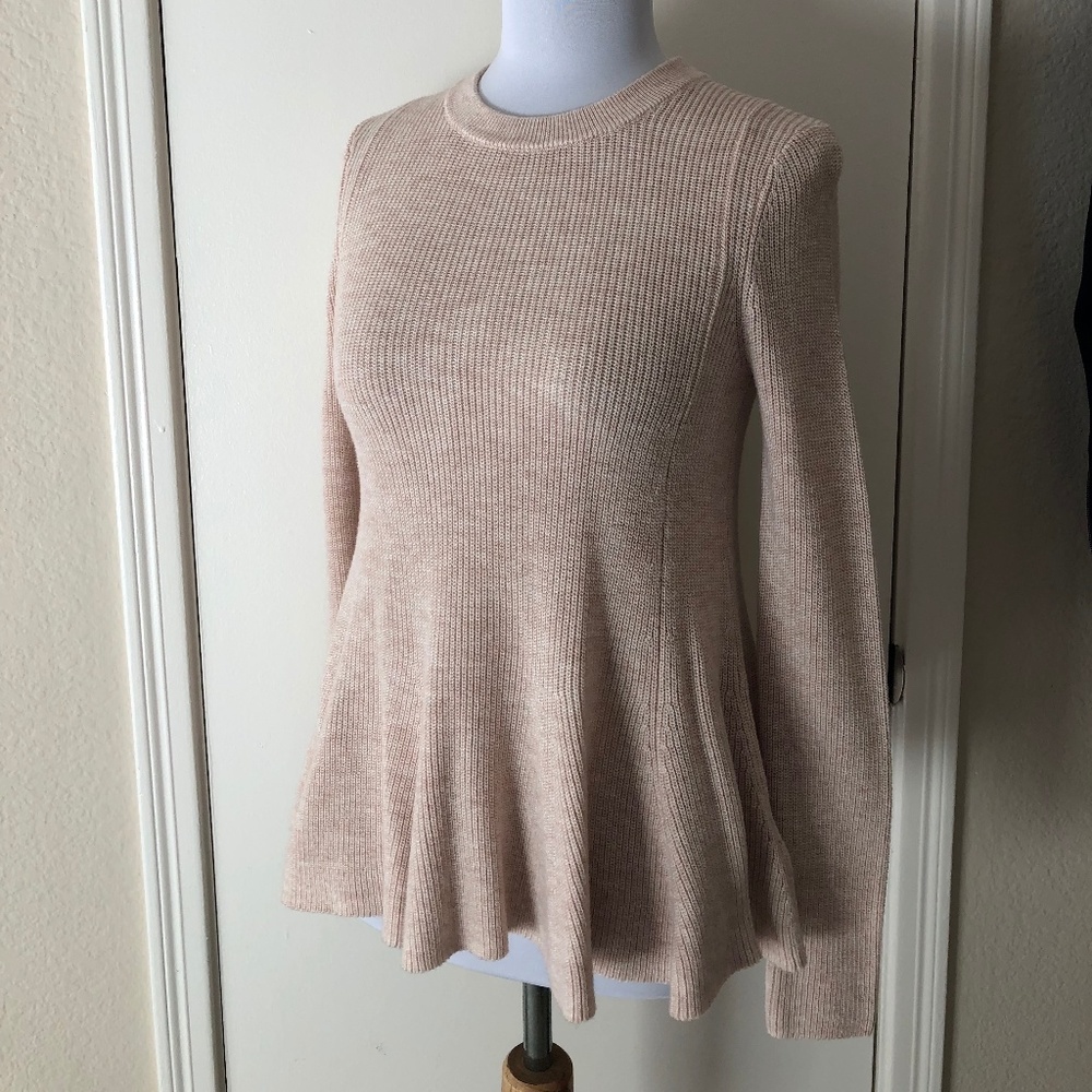 ASOS Peplum Trapeze Sweater